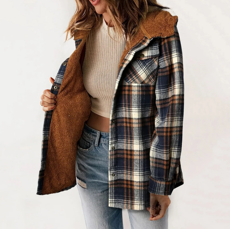 Plush Lined Flannel Jacket