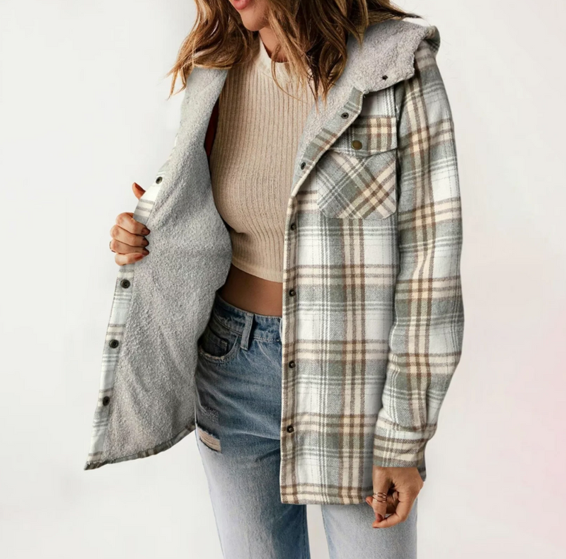 Plush Lined Flannel Jacket