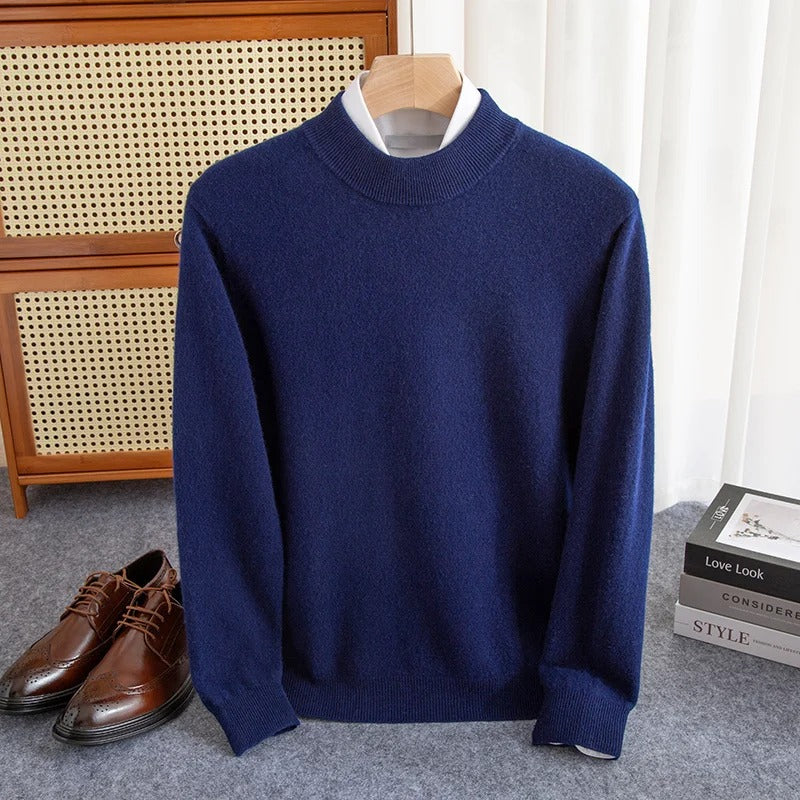 New Fashion Men's 100% Wool Pullover