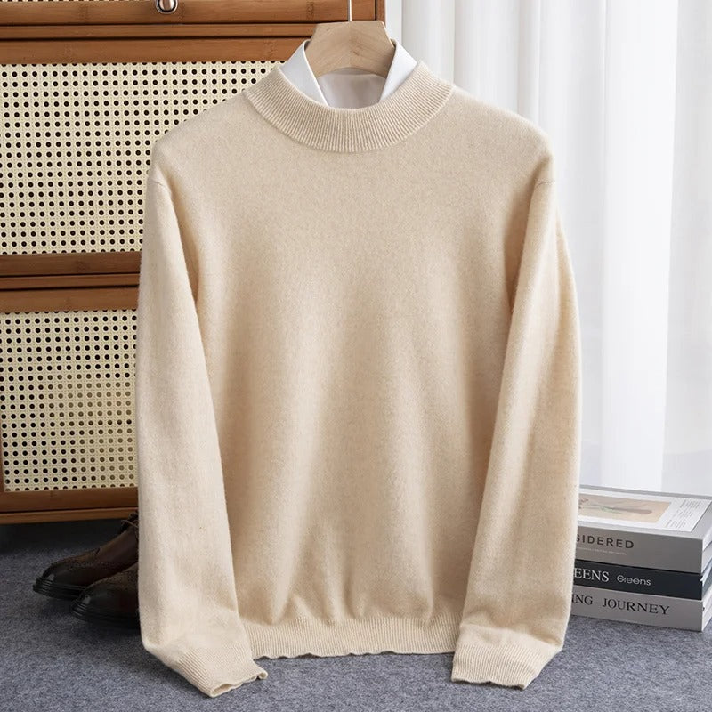 New Fashion Men's 100% Wool Pullover